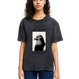 Tokyosol I May Be Dumb Funny Washed T Shirt