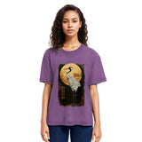 Tokyosol Vintage Japanese Crane Kanji Washed T Shirt