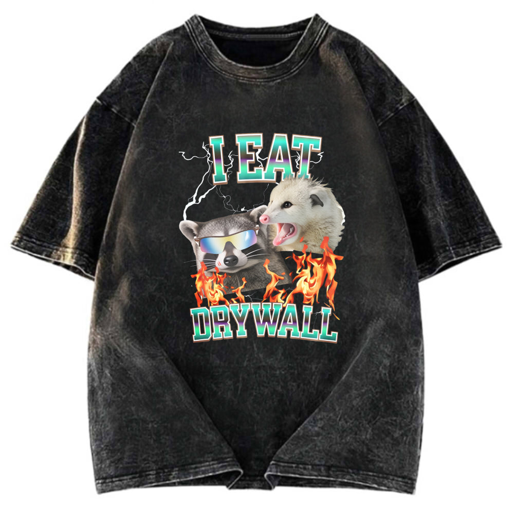 Tokyosol I Eat Drywall Washed T Shirt