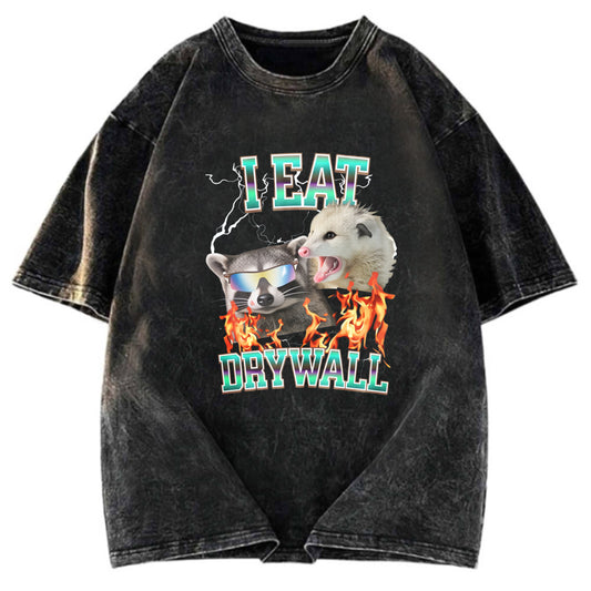 Tokyosol I Eat Drywall Washed T Shirt