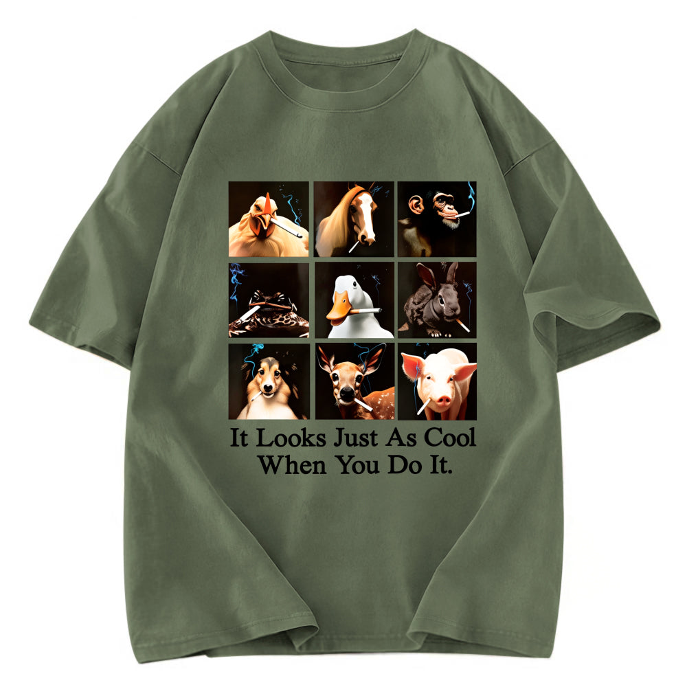 Tokyosol It Looks Just As Cool When You Do It Washed T Shirt