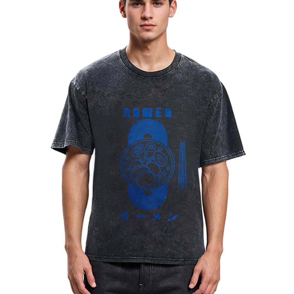 Tokyosol A Bowl Of Ramen Washed T Shirt