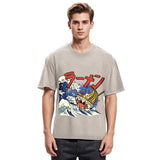 Tokyosol Ramen Seas Wave Washed T Shirt