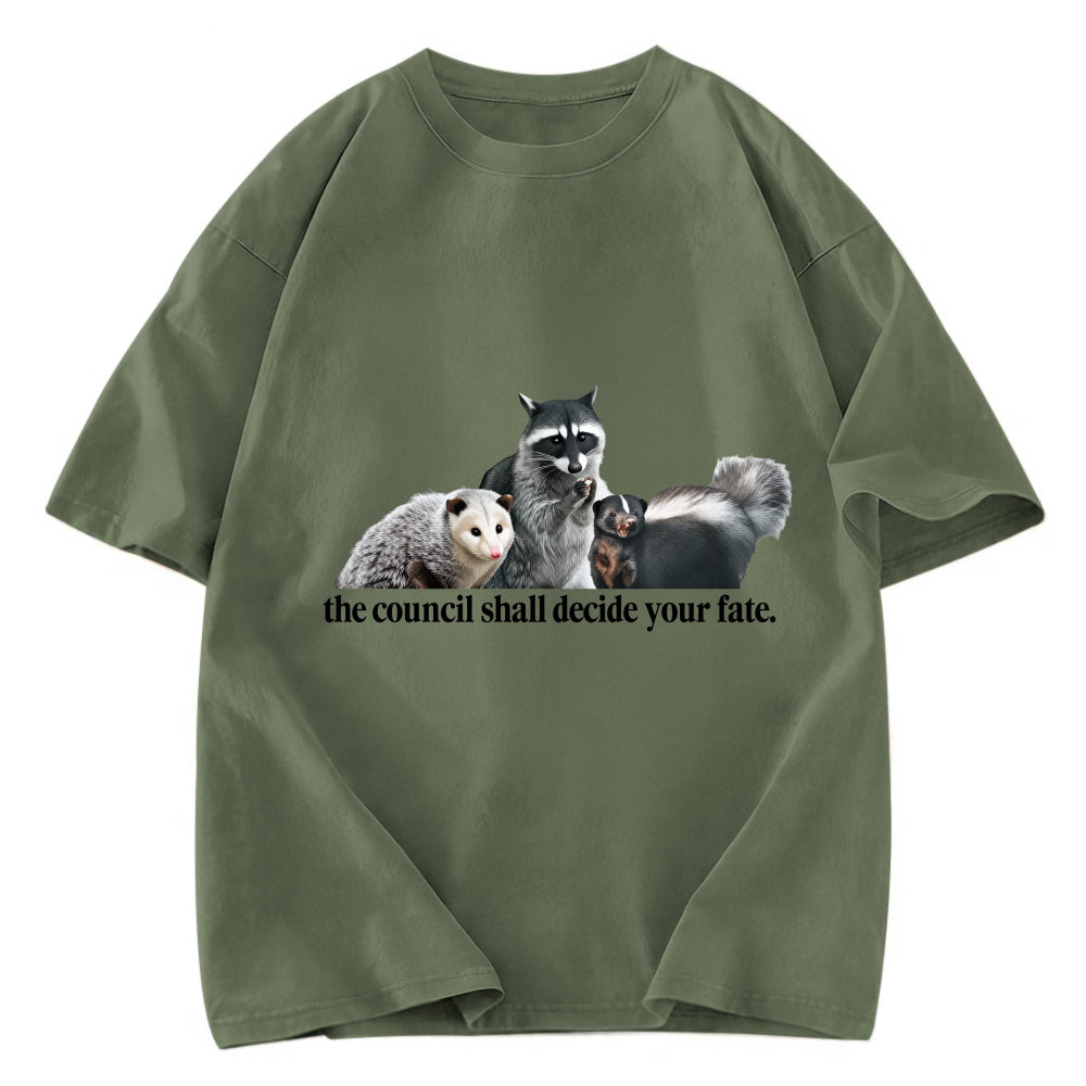 Tokyosol The Council Shall Decide Your Fate Washed T Shirt