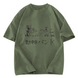 Tokyosol Animal Band Washed T Shirt