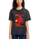 Tokyosol Nippori Station Ramen Washed T Shirt