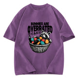Tokyosol Bunnies Are Overrated Washed T Shirt
