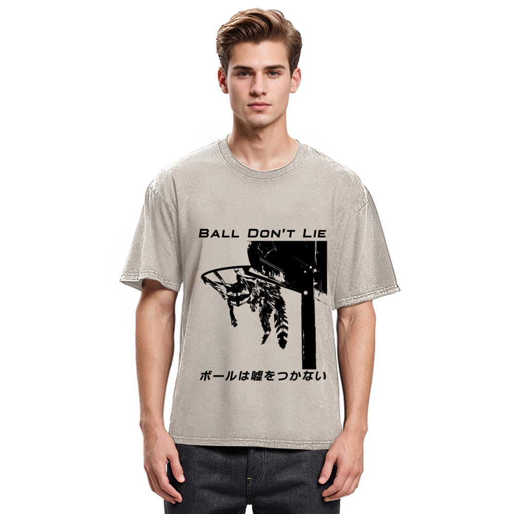 Tokyosol The Ball Does Not Lie Washed T Shirt