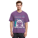 Tokyosol Forgive Me Lord For What I M About To Do Washed T Shirt