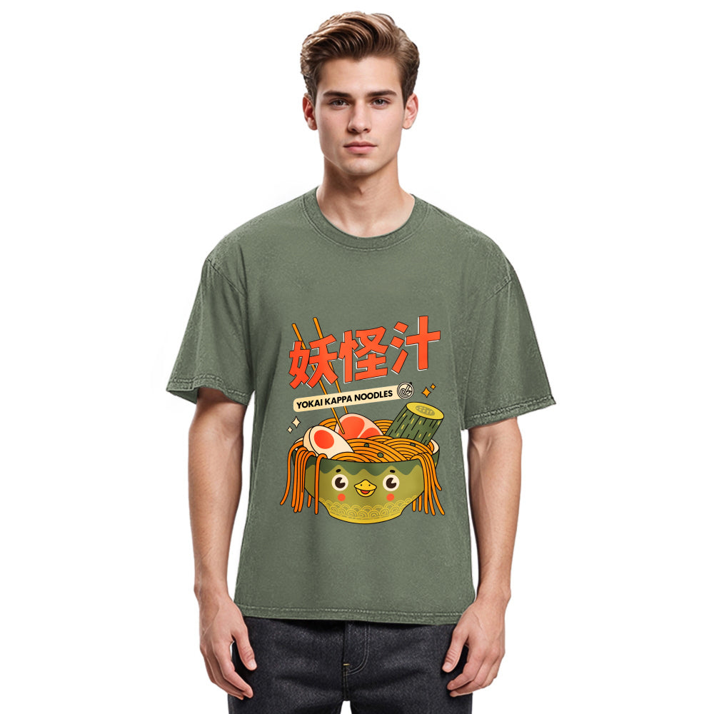 Tokyosol Kappa Ramen Washed T Shirt