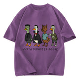 Tokyosol Just A Monster Goose Washed T Shirt
