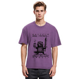 Tokyosol Raccoon Ready To Work Washed T Shirt