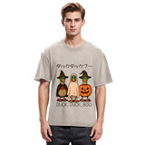 Tokyosol Funny Goose Halloween Washed T Shirt