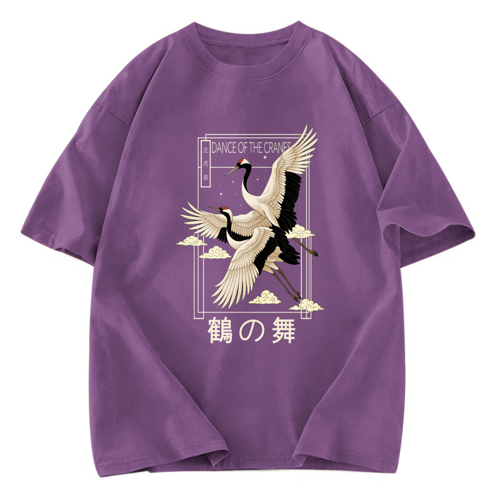 Tokyosol Dance Of The Cranes Washed T Shirt