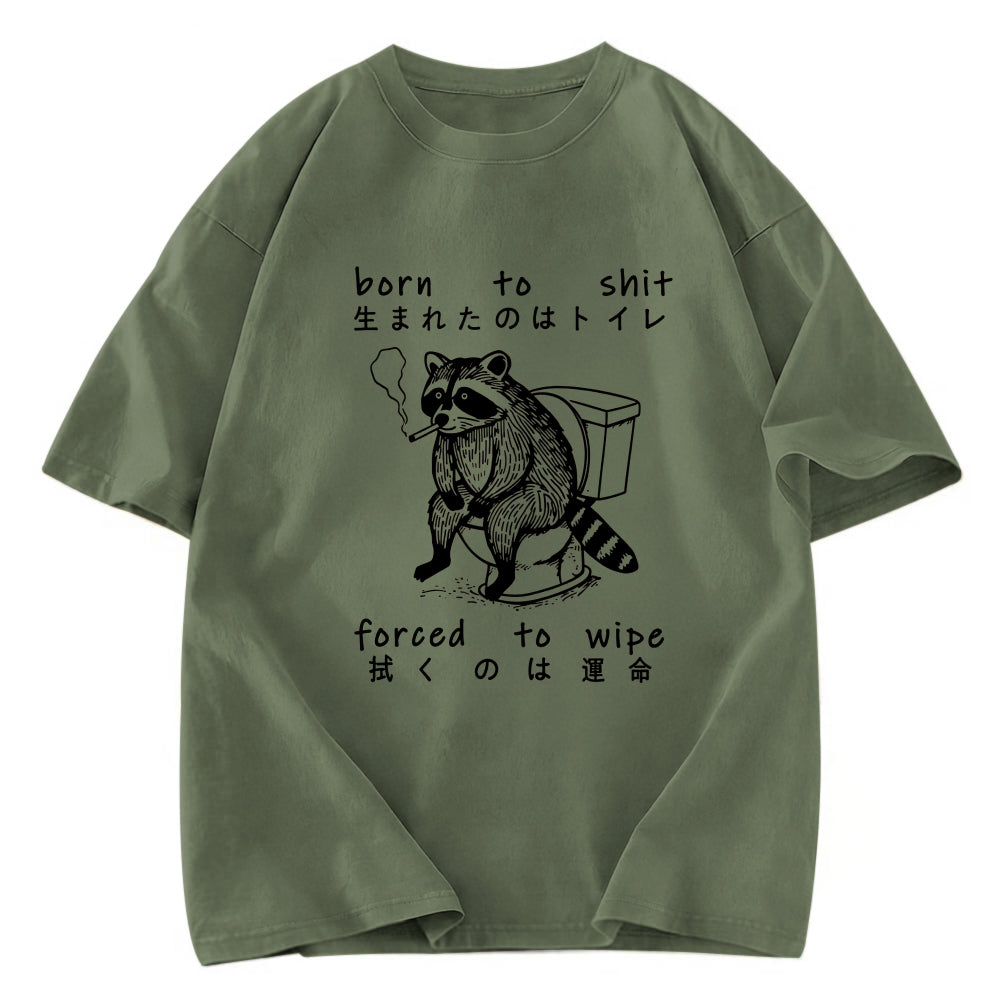 Tokyosol Decadent Raccoon Washed T Shirt