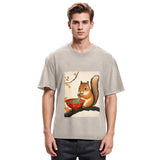 Tokyosol Squirrel Eating Ramen Washed T Shirt