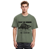 Tokyosol Fight Raccoon Japanese Washed T Shirt