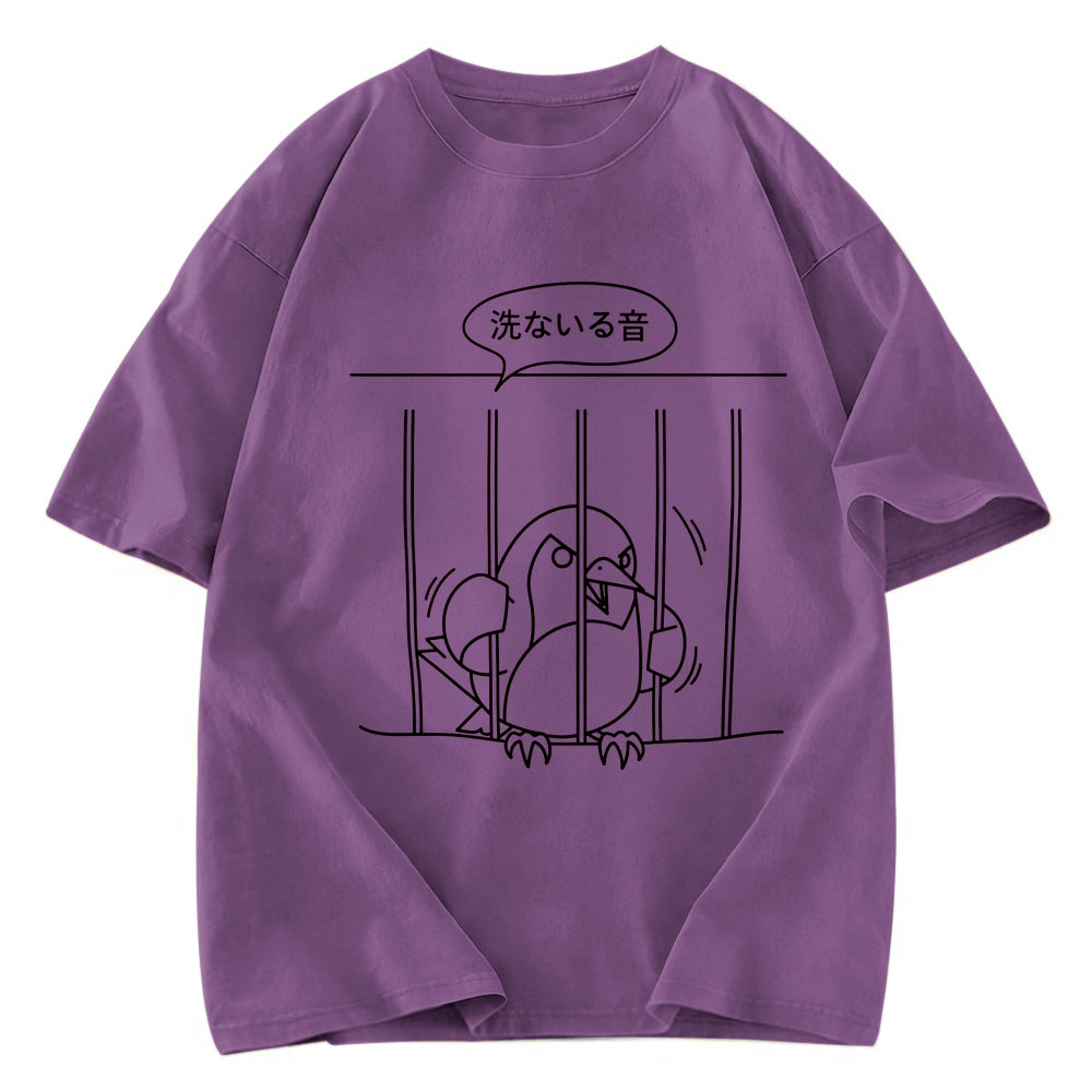 Tokyosol Angry Bird Washed T Shirt
