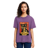 Tokyosol Tiger Eating Delicious Ramen Washed T-Shirt