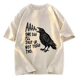 Tokyosol Funny Crow Japan Washed T Shirt