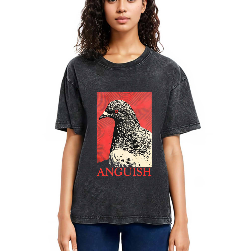 Tokyosol The Weight Of Urban Anguish Gradient Washed T Shirt