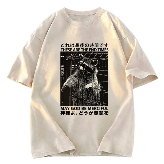 Tokyosol May God Be Merciful Washed T Shirt