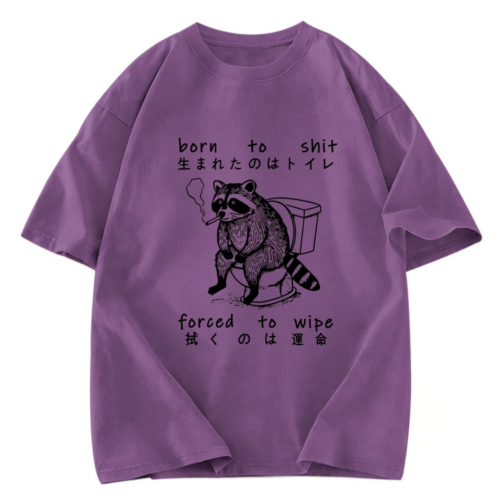 Tokyosol Decadent Raccoon Washed T Shirt
