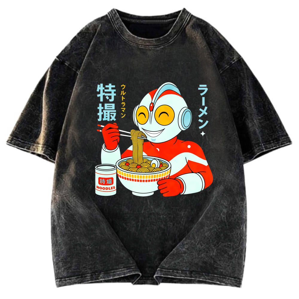 Tokyosol Ultraramen Eating Ramen Washed T Shirt