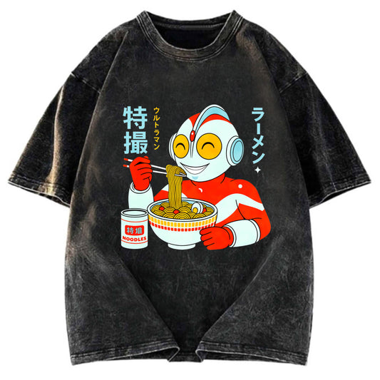 Tokyosol Ultraramen Eating Ramen Washed T Shirt