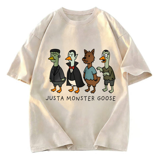 Tokyosol Just A Monster Goose Washed T Shirt