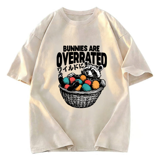 Tokyosol Bunnies Are Overrated Washed T Shirt