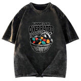 Tokyosol Bunnies Are Overrated Washed T Shirt
