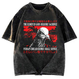 Tokyosol Eldritch Gods Pigeon Vintage Washed T Shirt