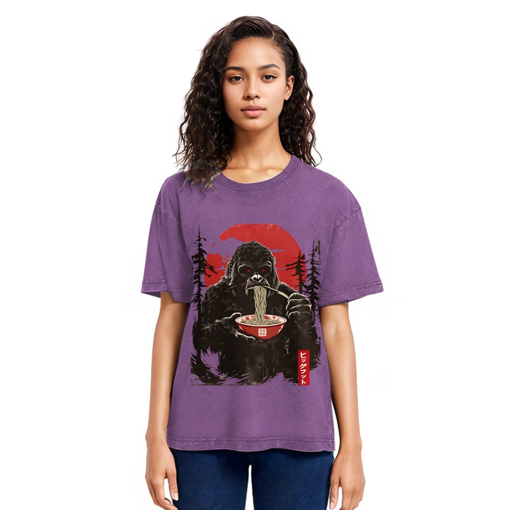 Tokyosol Ramen Lover Bigfoot Washed T Shirt