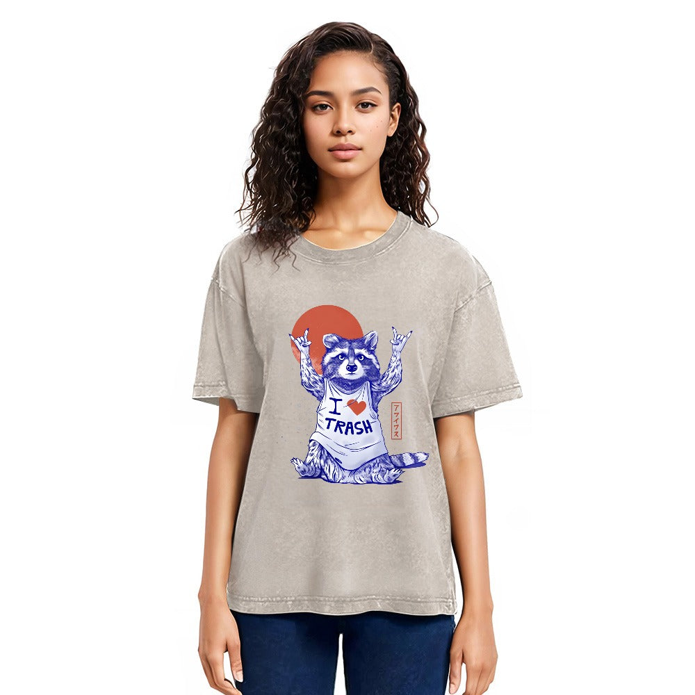 Tokyosol I Love Trash Classic T Shirt