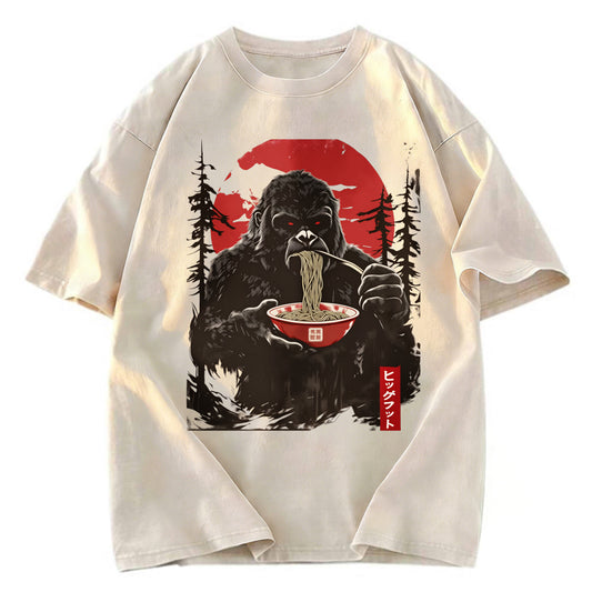 Tokyosol Ramen Lover Bigfoot Washed T Shirt