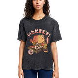 Tokyosol Sushi Chef Capybara Washed T Shirt