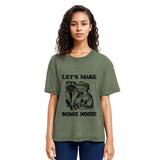 Tokyosol Noisy Raccoons And Possums Washed T Shirt