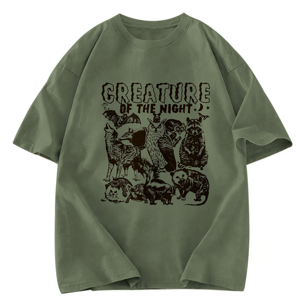 Tokyosol Creature Of The Night Washed T Shirt