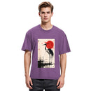 Tokyosol Japanese Crane Washed T Shirt