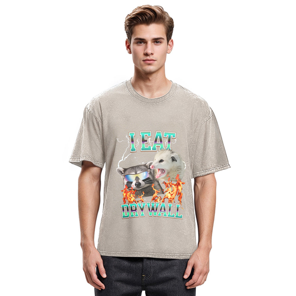 Tokyosol I Eat Drywall Washed T Shirt