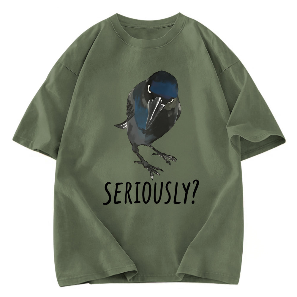 Tokyosol Raven S Question Washed T Shirt