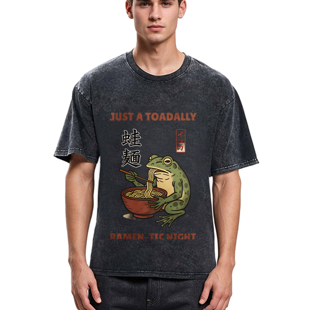 Tokyosol Toadally Fun Ramen Washed T-Shirt