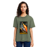 Tokyosol Honkzilla Goose Fleece Lined T Shirt