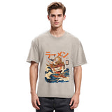 Tokyosol The Great Wave Ramen Yokai Washed T Shirt