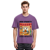 Tokyosol More Spaghetti Less Upsetti Hamster Washed T Shirt