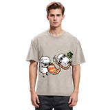 Tokyosol Sunbathing Sushi Washed T Shirt