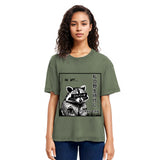 Tokyosol Japanese Wild Raccoon Washed T Shirt