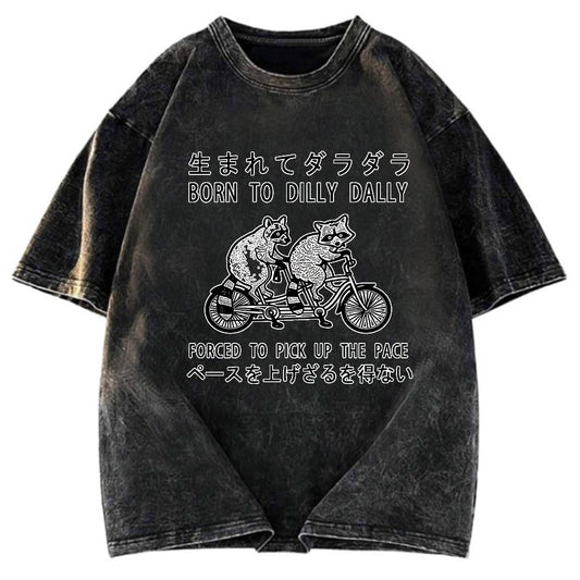 Tokyosol Born To Be Aimless Washed T Shirt
