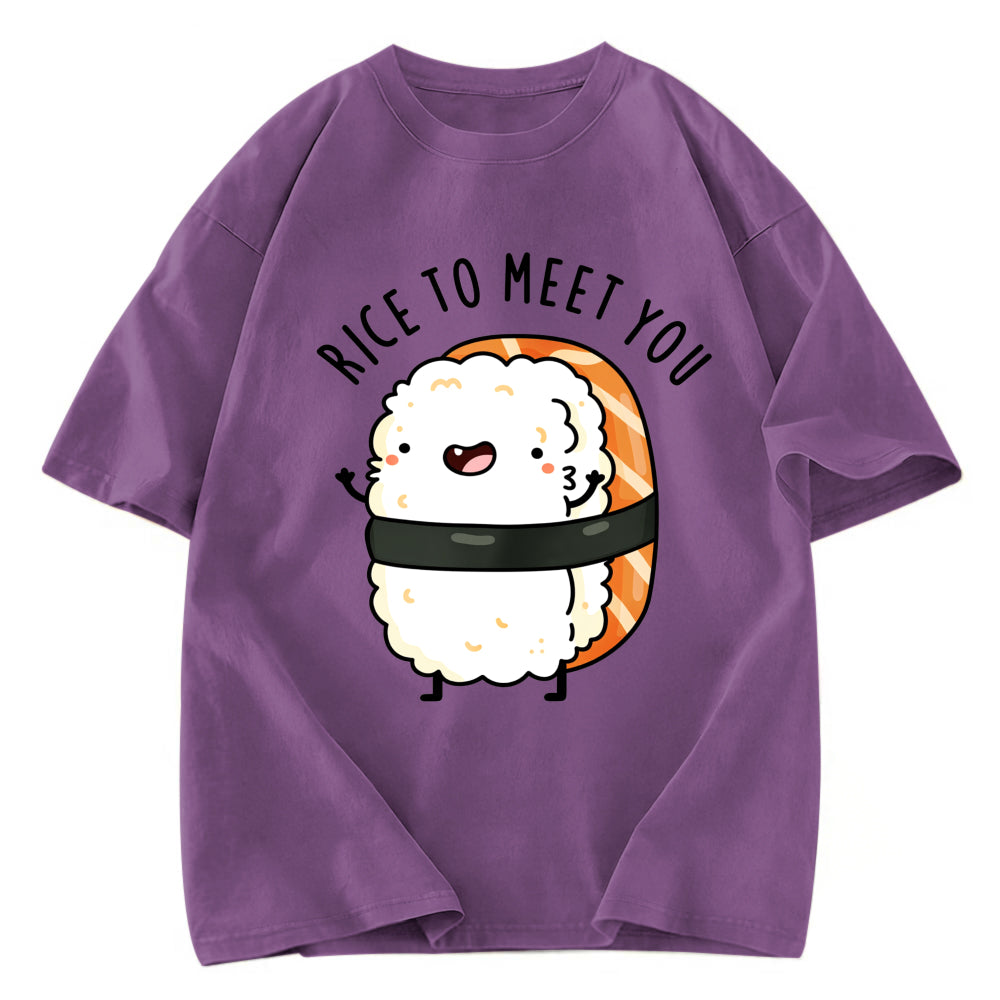 Tokyosol Greetings From Sushi Washed T Shirt